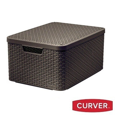 Curver Style Box Large - Dark Brown