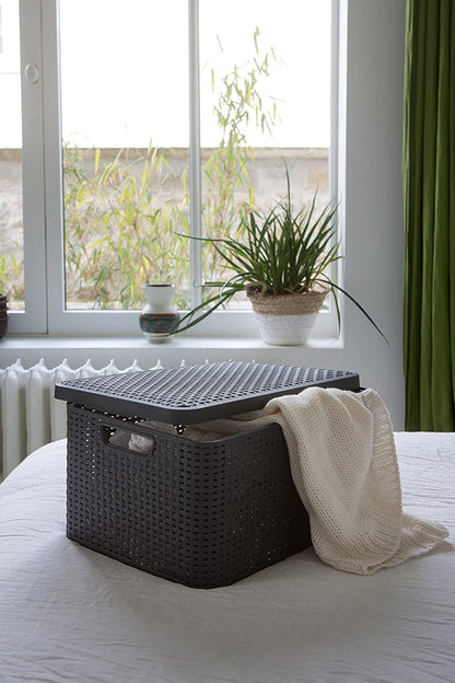 Curver Style Box Large - Dark Brown