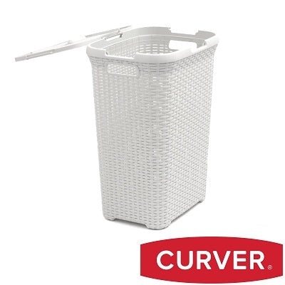 Curver Style Laundry Hamper 60 L - White