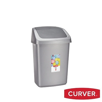 Curver Swing Bin Dark Grey - 25 L