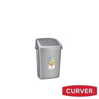Curver Swing Bin Dark Grey - 10 L