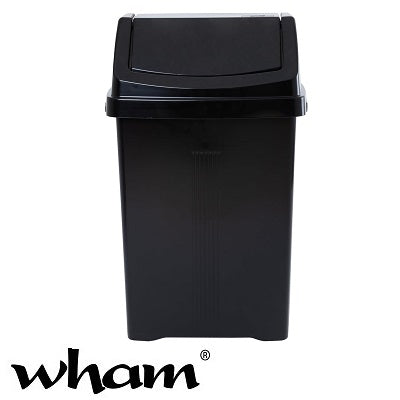 Wham Swing Bin 50 L - Black