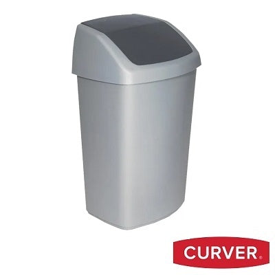Curver Swing Bin Dark Grey - 50 L