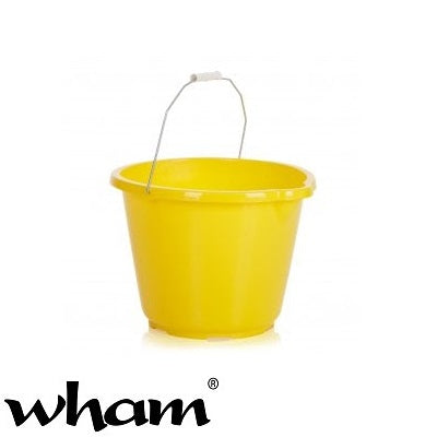 Wham 10 litre bucket - Yellow