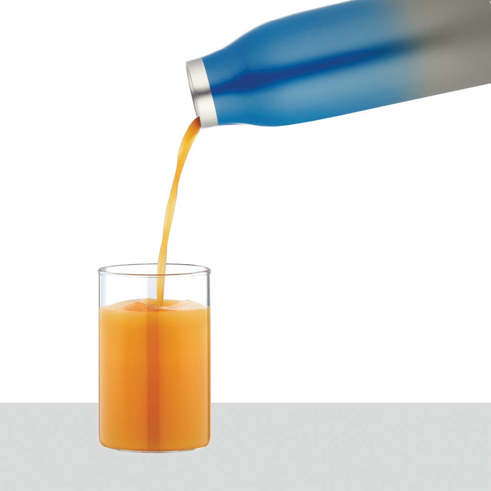 Borosil Colour Crush Blue Flask - 700 ml