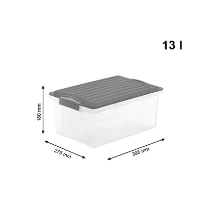 Rotho Compact Storage Box - 13 L
