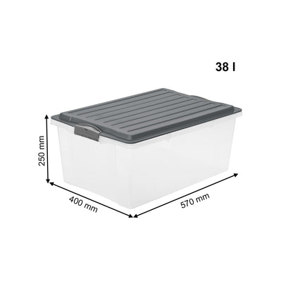 Rotho Compact Storage Box - 38 cm