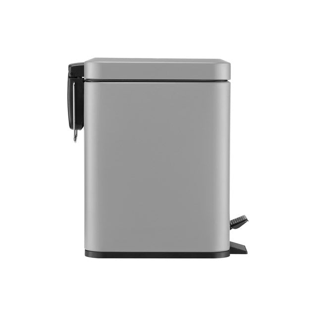 Black + Decker 5 L Slim Bin - Grey