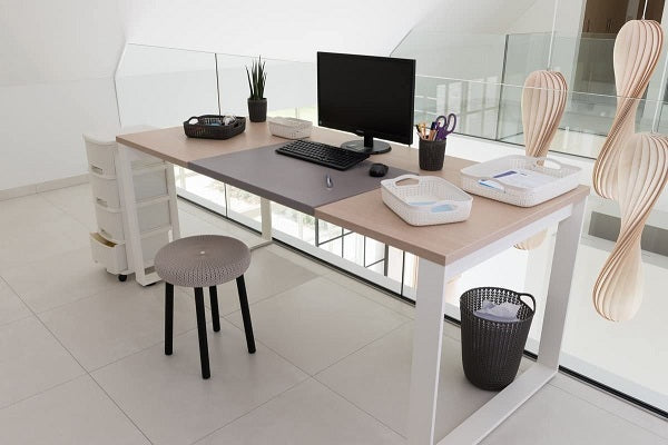 Curver Knit Paper Bin 7 L - Brown