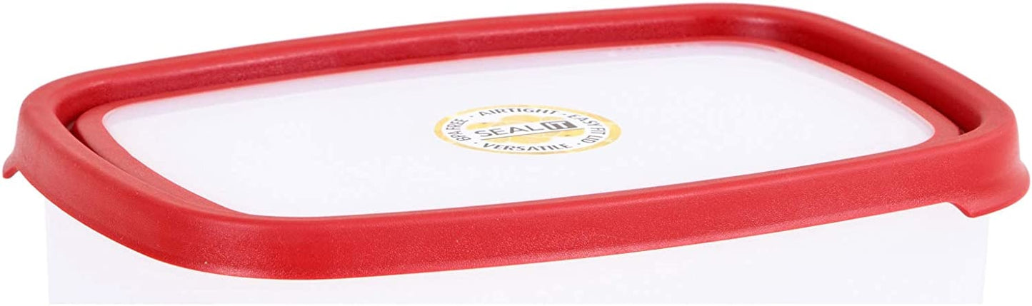 Wham Seal It 3.5Lt Square Food Storage - Red
